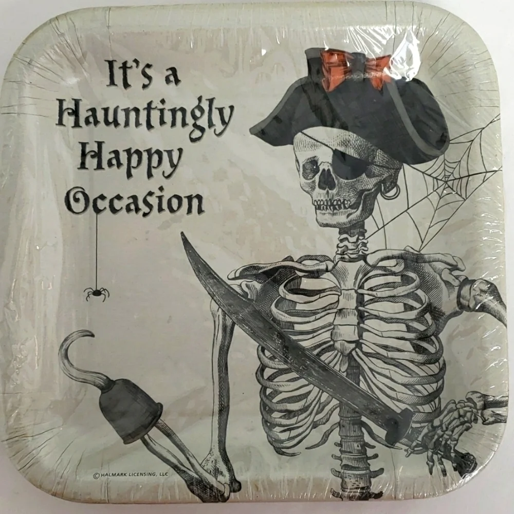 Halloween Party Napkins and Plates Set Unopened Hallmark Party NWT - Picture 2 of 10